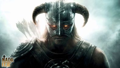 والپیپر کامپیوتر با طرح اژدهازاده اسکایریم Skyrim Wallpaper