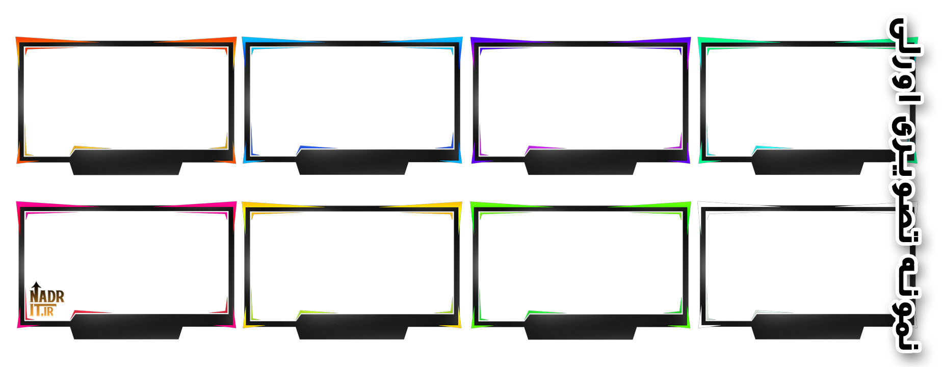 پکیج اورلی وب کم کد7 Overlay pack 2 پکیج اورلی وب کم کد7 Overlay pack