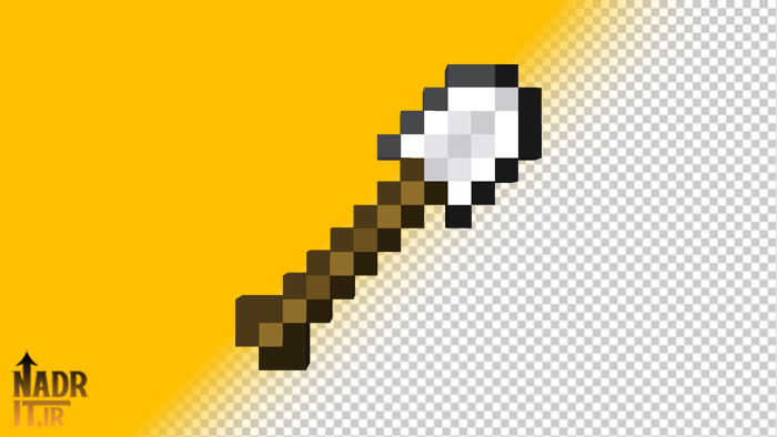 دانلود تصویر بیل آهنی ماینکرفت فایل PNG بدون پسزمینه 1 دانلود تصویر بیل آهنی ماینکرفت