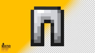 دانلود تصویر شلوار آهنی ماینکرفت فایل PNG بدون پس‌زمینه