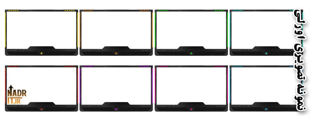 پکیج اورلی وب کم کد22 Overlay pack 3 پکیج اورلی وب کم کد22