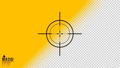 دانلود تصویر نشانه گیر تفنگ فایل PNG