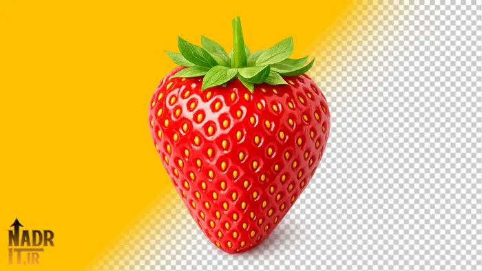 دانلود تصویر میوه توت فرنگی فایل PNG بدون پسزمینه 1 تصویر میوه توت فرنگی فایل PNG