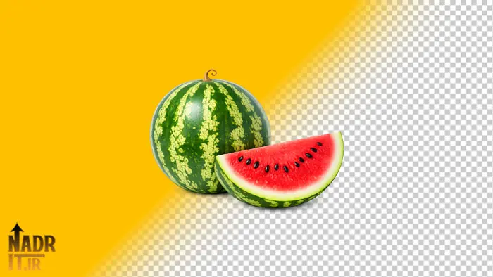 دانلود تصویر هندوانه + قاچ هندونه فایل PNG بدون پسزمینه 1 تصویر هندوانه + قاچ هندونه
