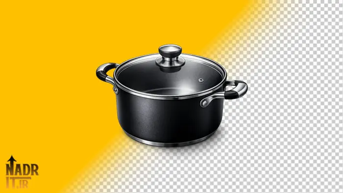 دانلود تصویر قابلمه استیل کد1 فایل PNG بدون پسزمینه 1 تصویر قابلمه استیل کد1 فایل PNG