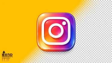 تصویر لوگوی اینستاگرام کد3 فایل PNG