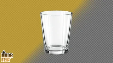 تصویر لیوان شیشه ای کد1 فایل PNG
