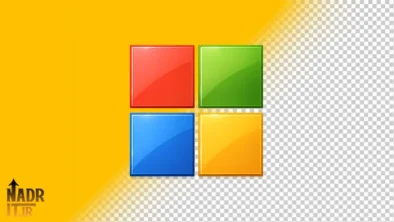 تصویر لوگوی مایکروسافت کد1 فایل PNG