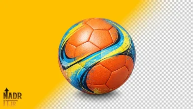 تصویر توپ فوتبال ساحلی فایل PNG