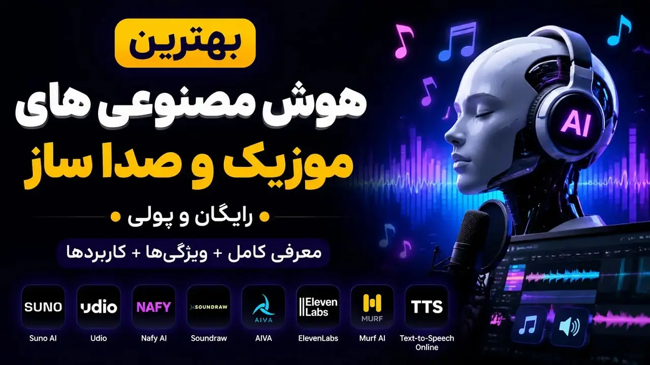 بهترین هوش مصنوعی های موزیک ساز و تولید صدا