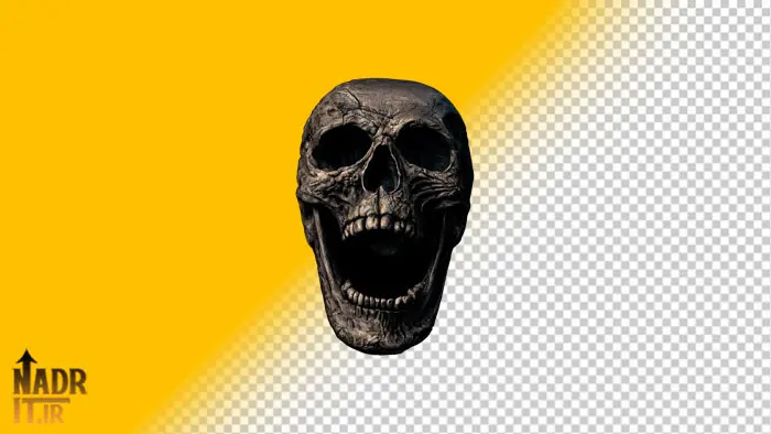 دانلود تصویر جمجمه کد1 فایل PNG بدون پسزمینه 1 تصویر جمجمه کد1 فایل PNG