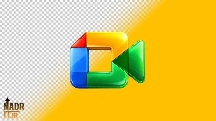 تصویر لوگوی گوگل میت کد1 فایل PNG