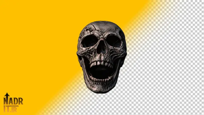 دانلود تصویر جمجمه کد2 فایل PNG بدون پسزمینه 1 تصویر جمجمه کد2 فایل PNG