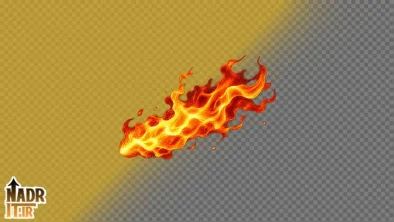 تصویر شعله آتش کد1 فایل PNG