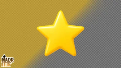 تصویر ستاره کد1 فایل PNG
