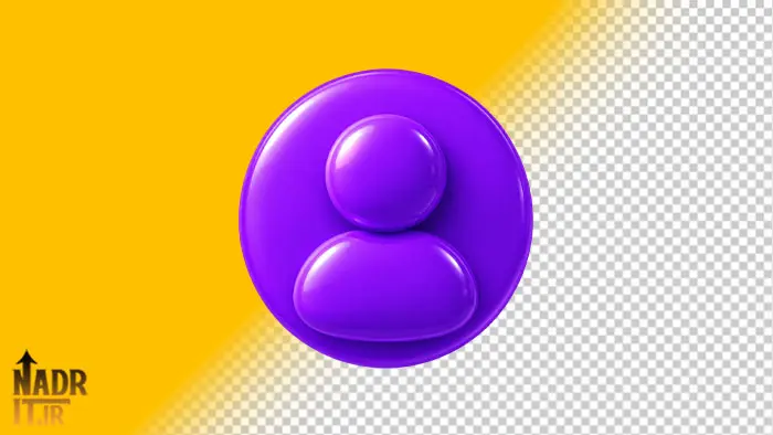 تصویر پروفایل کاربر کد2 فایل PNG