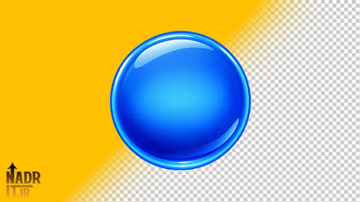 تصویر دایره گرافیکی کد1 فایل PNG