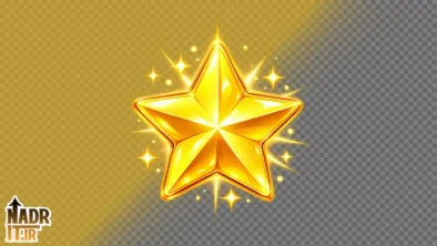 تصویر ستاره درخشان کد2 فایل PNG