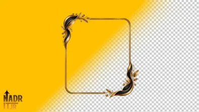 تصویر قاب تزئینی کد1 فایل PNG
