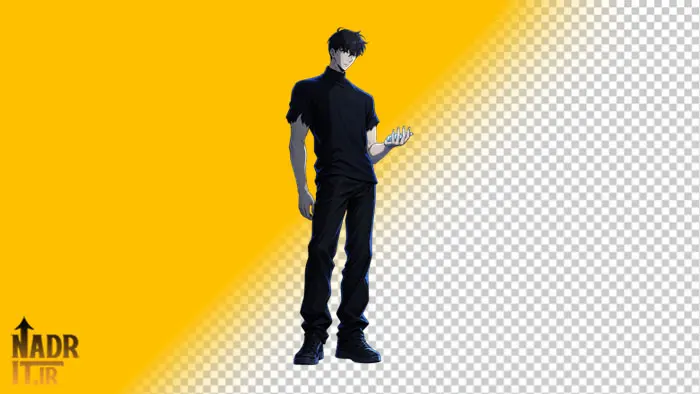 دانلود تصویر سونگ جین وو کد2 فایل PNG بدون پسزمینه 1 تصویر سونگ جین وو کد2 فایل PNG