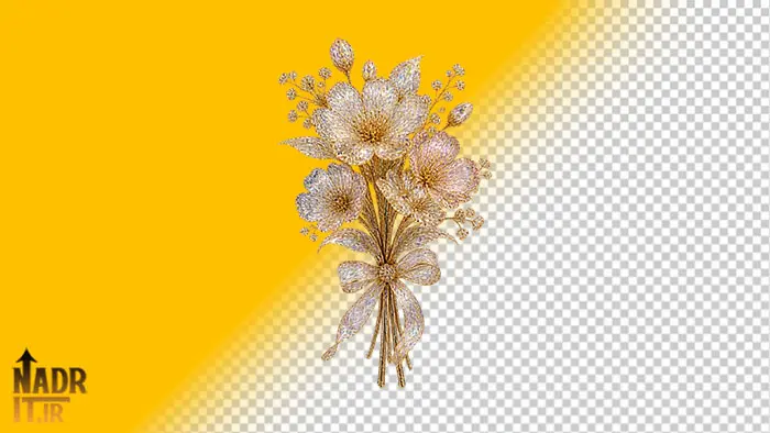 تصویر دسته گل کوچک کد1 فایل PNG