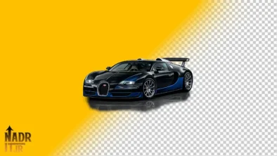 تصویر ماشین بوگاتی کد1 فایل PNG