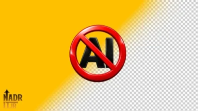 تصویر ممنوعیت هوش مصنوعی فایل PNG