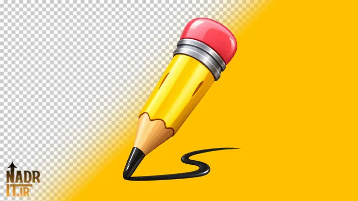 دانلود تصویر مداد کارتونی کد1 فایل PNG بدون پسزمینه 1 تصویر مداد کارتونی کد1 فایل PNG